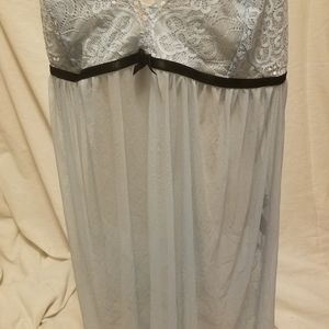 Blue lingerie dress